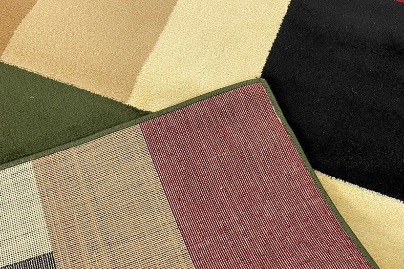 Thảm Sợi Ngắn - LE_22B185A_GRGOLD_160X230