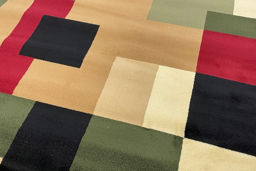 Thảm Sợi Ngắn - LE_22B185A_GRGOLD_160X230