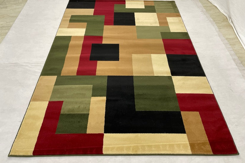 Thảm Sợi Ngắn - LE_22B185A_GRGOLD_160X230