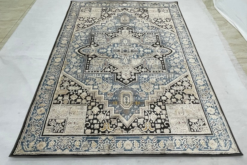 Thảm Sợi Ngắn - LE_22B328A_ANTRASIT_160X230