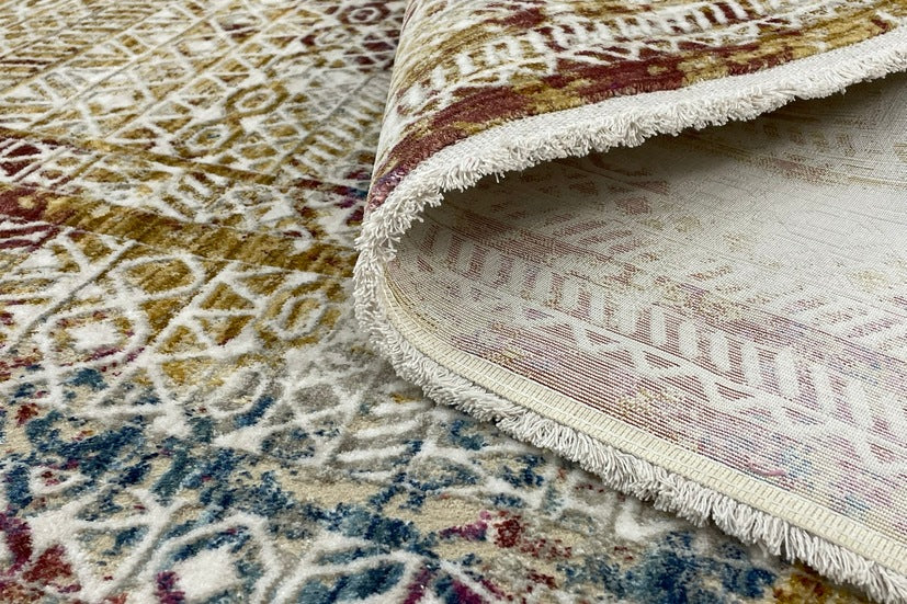 Thảm Sợi Ngắn - LE_22B715A_BE_160X220