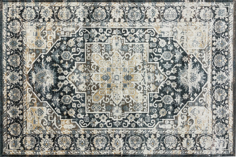 Thảm Sợi Ngắn - LE_22B929C_ANTRASIT_160X230