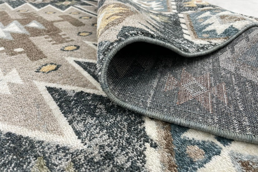 Thảm Sợi Ngắn - LE_22B966C_ANTRASIT_160X230