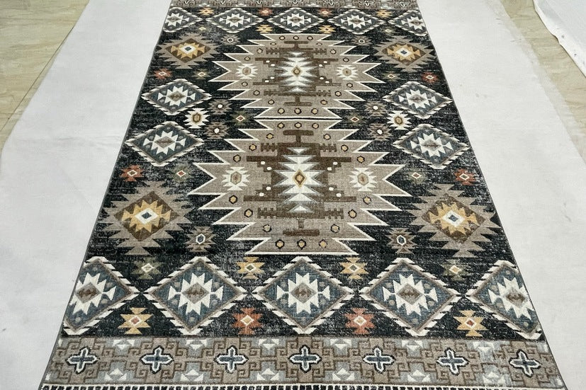 Thảm Sợi Ngắn - LE_22B966C_ANTRASIT_160X230