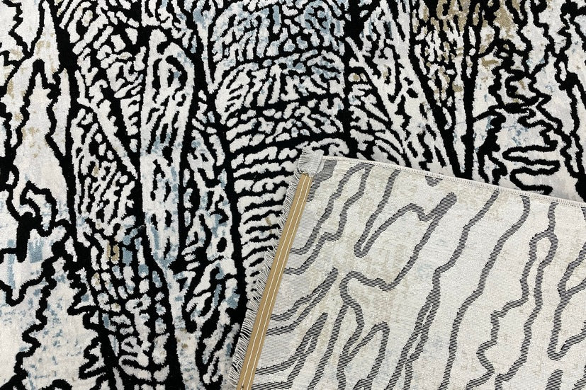 Thảm Sợi Ngắn - LE_22C218A_BL_160X230