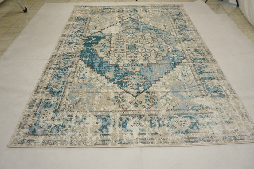 Thảm Sợi Ngắn - LE_22N297A_LBLUE_160X230