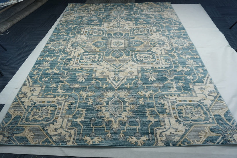 Thảm Sợi Ngắn - LE_6984A_BLUE_200X300