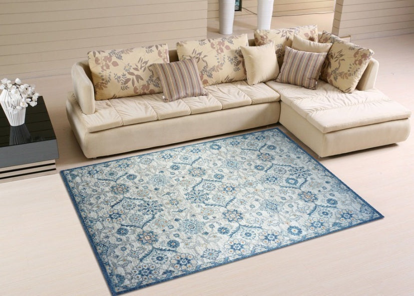 Thảm Sợi Ngắn - LE_7559A_DBLUE_200X290