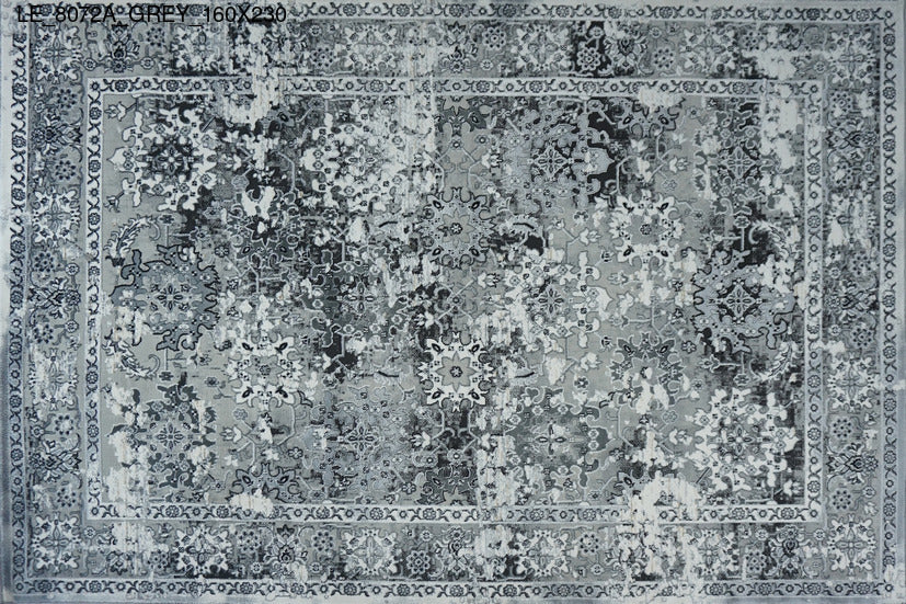 Thảm Sợi Ngắn - LE_8072A_GREY_160X230