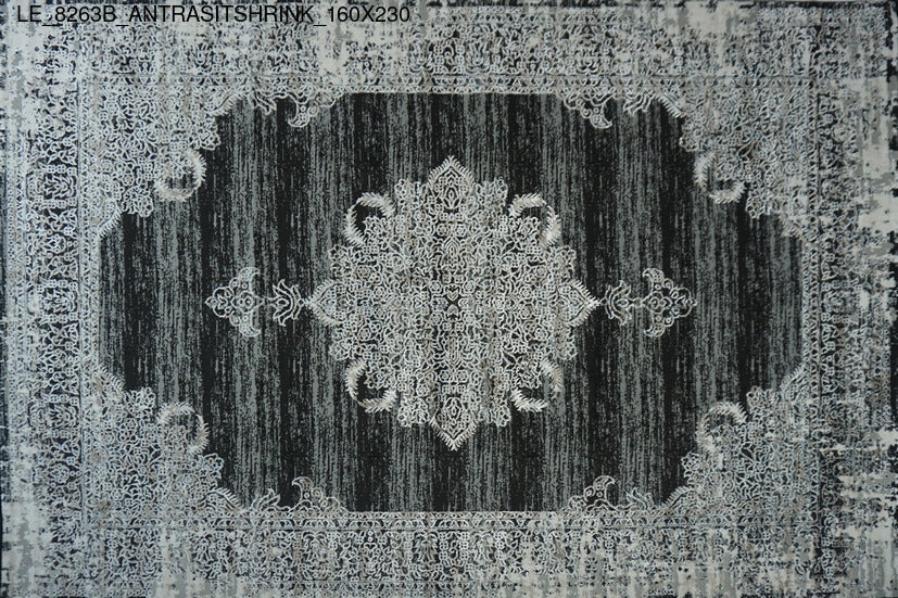 Thảm Sợi Ngắn - LE_8263B_ANTRASITSHRINK_160X230