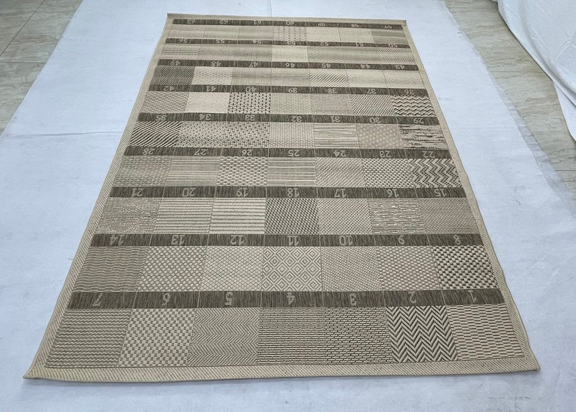 Thảm Sợi Ngắn - LE_SISAL_00001A_63CR_160X230