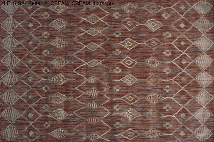 Thảm Sợi Ngắn - LE_SISAL_00001A_CR_CR_100X150