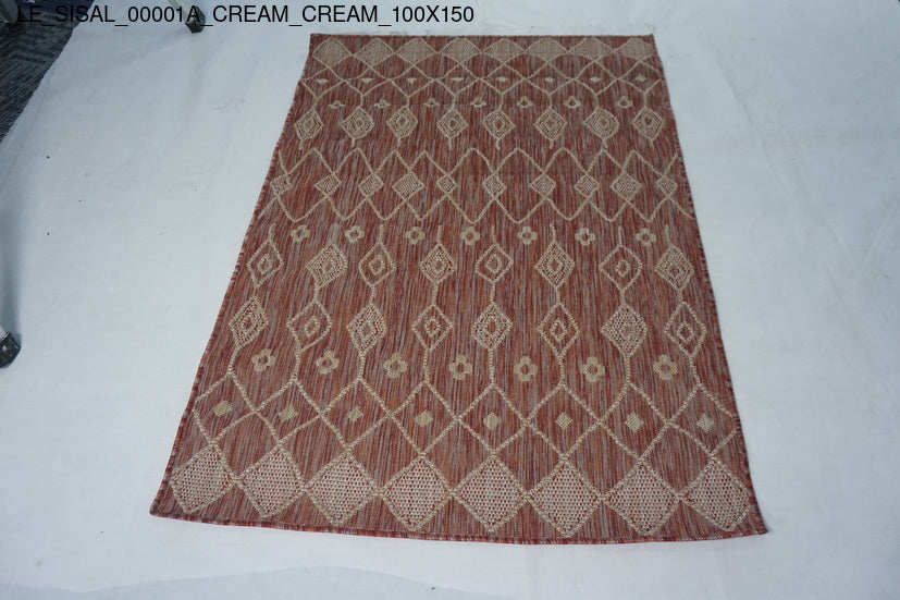 Thảm Sợi Ngắn - LE_SISAL_00001A_CR_CR_100X150