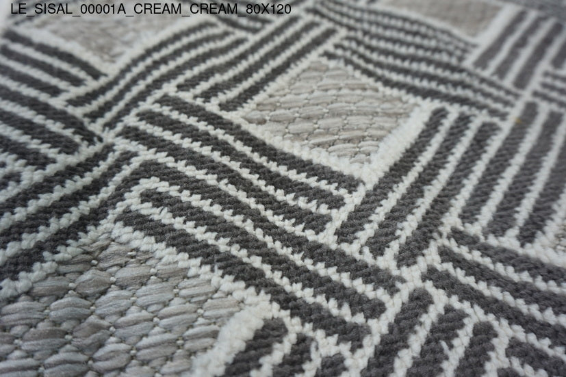 Thảm Sợi Ngắn - LE_SISAL_00001A_CR_CR_80X120