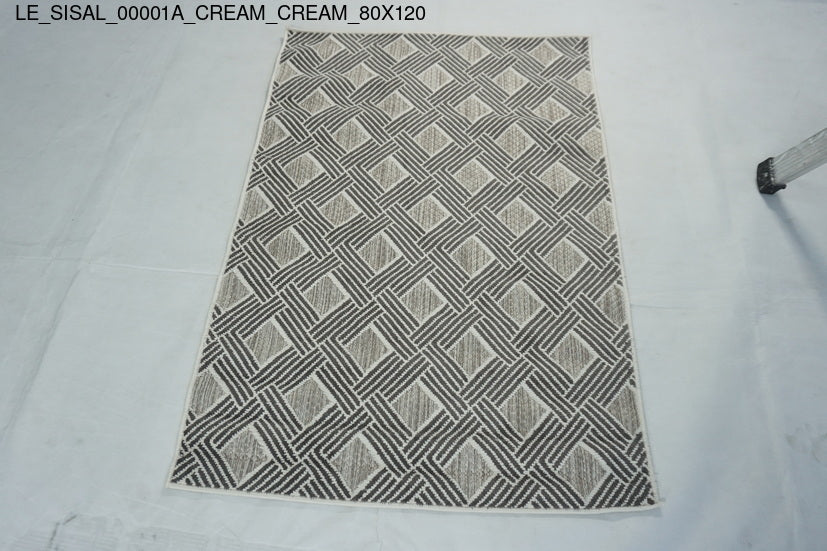 Thảm Sợi Ngắn - LE_SISAL_00001A_CR_CR_80X120