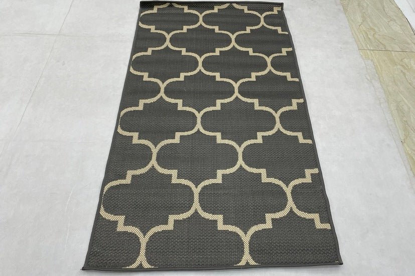 Thảm Sợi Ngắn - LE_SISAL_00001A_GREY_80X150