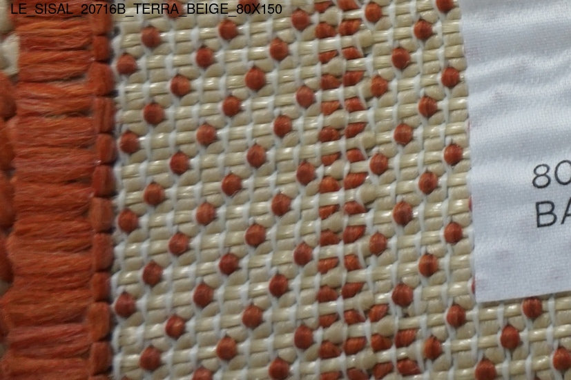Thảm Sợi Ngắn - LE_SISAL_20716B_TERRA_BE_80X150