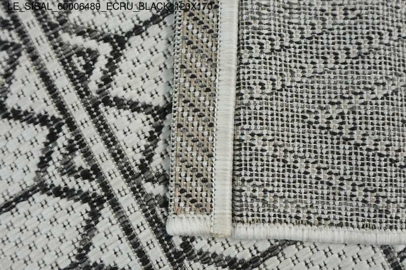 Thảm Sợi Ngắn - LE_SISAL_60006489_ECRU_BL_120X170