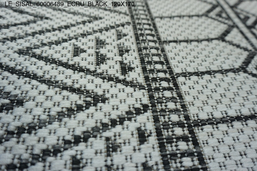 Thảm Sợi Ngắn - LE_SISAL_60006489_ECRU_BL_120X170