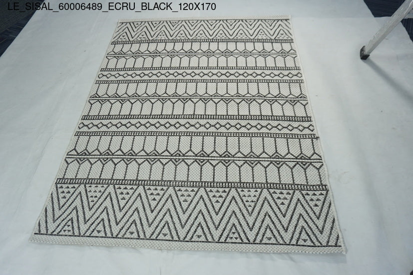 Thảm Sợi Ngắn - LE_SISAL_60006489_ECRU_BL_120X170