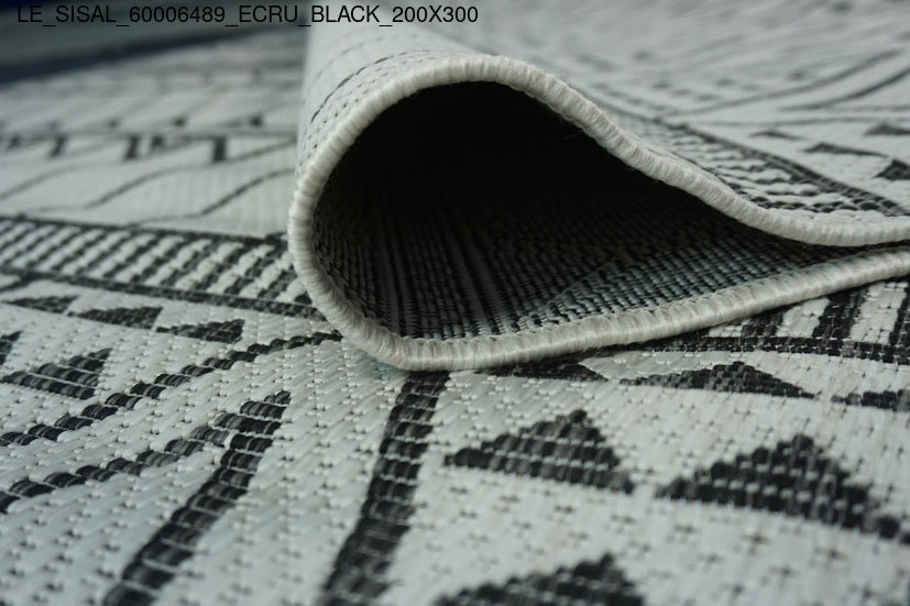 Thảm Sợi Ngắn - LE_SISAL_60006489_ECRU_BL_200X300