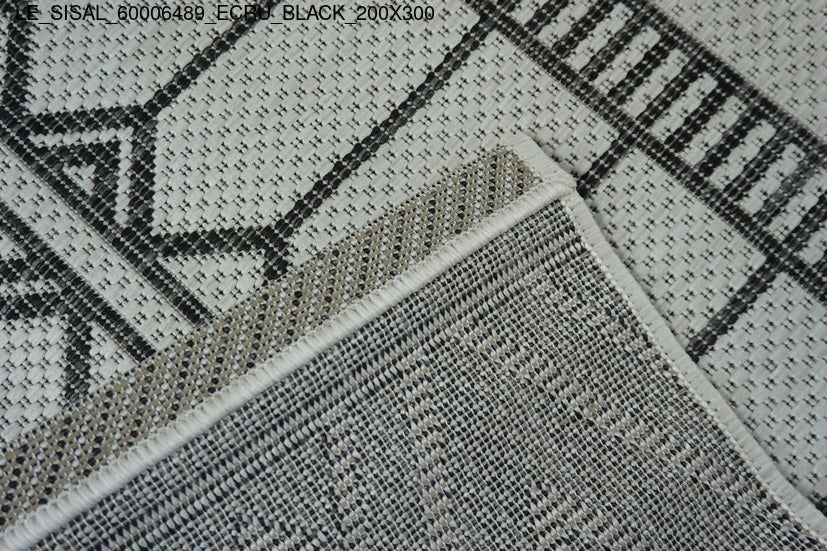 Thảm Sợi Ngắn - LE_SISAL_60006489_ECRU_BL_200X300