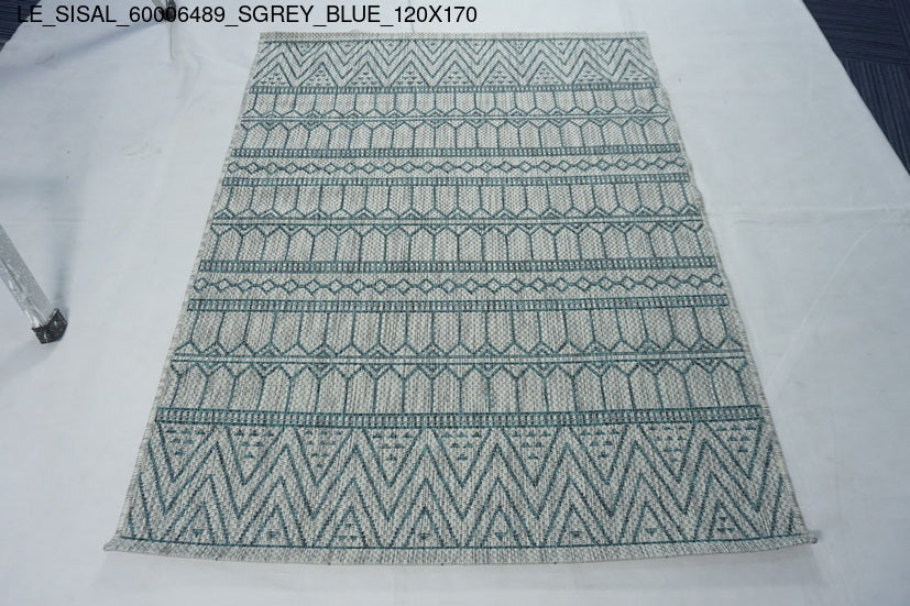 Thảm Sợi Ngắn - LE_SISAL_60006489_SGREY_BLUE_120X170
