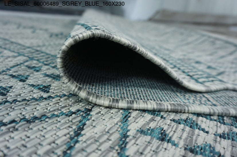 Thảm Sợi Ngắn - LE_SISAL_60006489_SGREY_BLUE_160X230