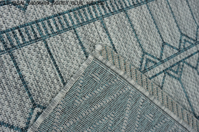 Thảm Sợi Ngắn - LE_SISAL_60006489_SGREY_BLUE_160X230