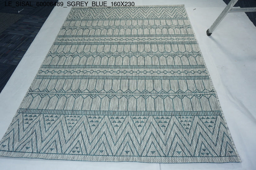 Thảm Sợi Ngắn - LE_SISAL_60006489_SGREY_BLUE_160X230