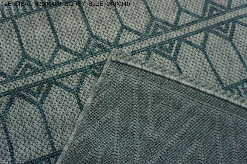 Thảm Sợi Ngắn - LE_SISAL_60006489_SGREY_BLUE_240X340