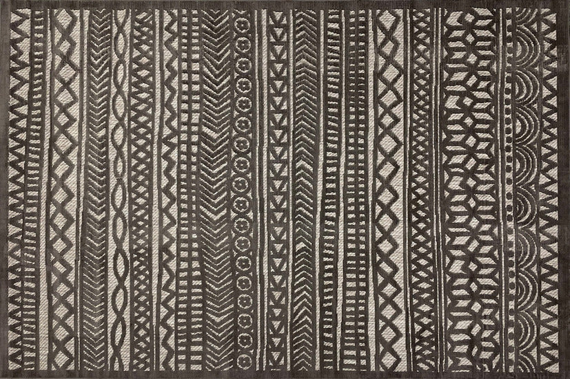 Thảm Sợi Ngắn - LE_SISAL_7036_CHARCOAL_150X230