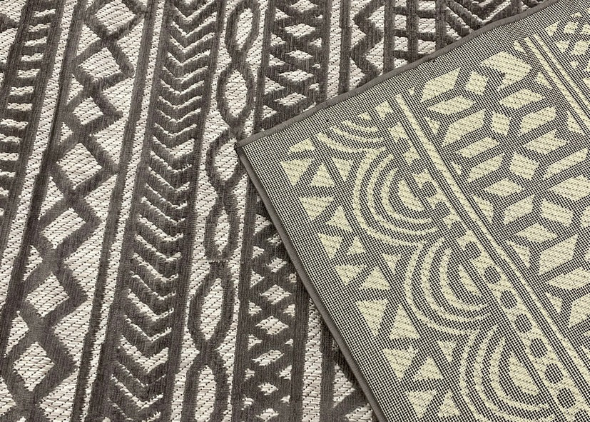 Thảm Sợi Ngắn - LE_SISAL_7036_CHARCOAL_150X230