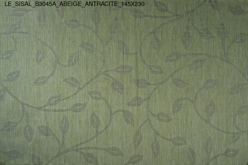 Thảm Sợi Ngắn - LE_SISAL_B3045A_ABE_ANTRACITE_145X230