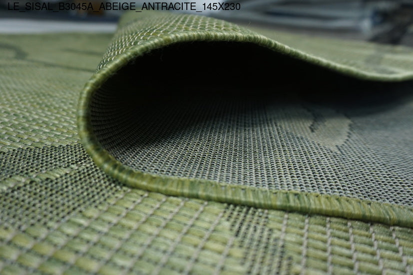 Thảm Sợi Ngắn - LE_SISAL_B3045A_ABE_ANTRACITE_145X230