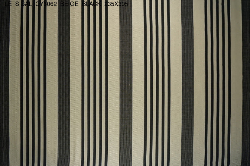 Thảm Sợi Ngắn - LE_SISAL_CY6062_BE_BL_235X305