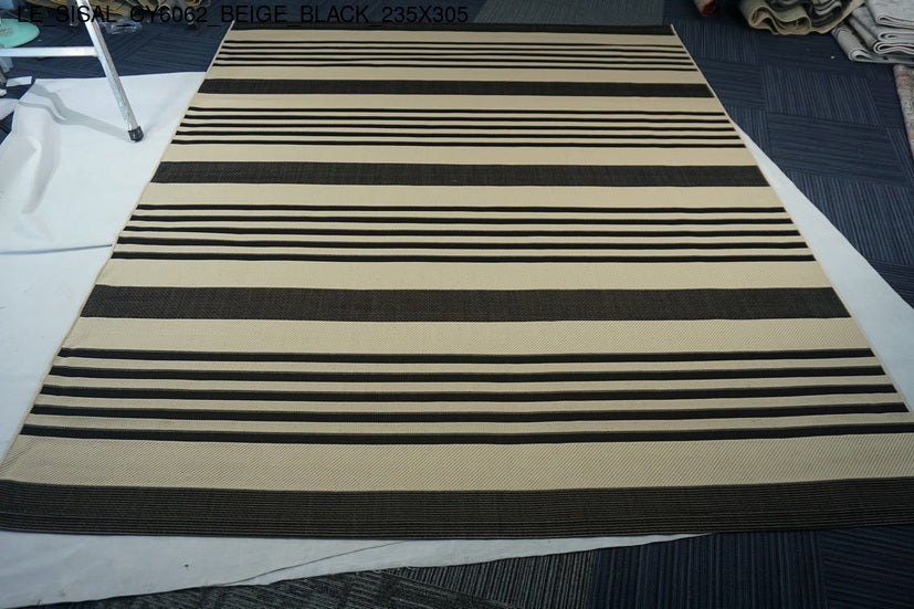 Thảm Sợi Ngắn - LE_SISAL_CY6062_BE_BL_235X305