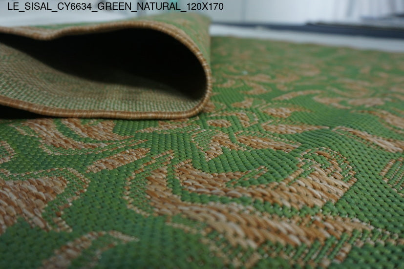 Thảm Sợi Ngắn - LE_SISAL_CY6634_GR_NATURAL_120X170