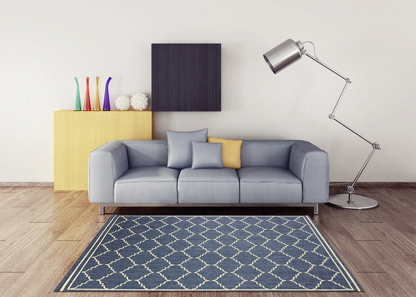 Thảm Sợi Ngắn - LE_SISAL_CY6889_BLUE_220X330