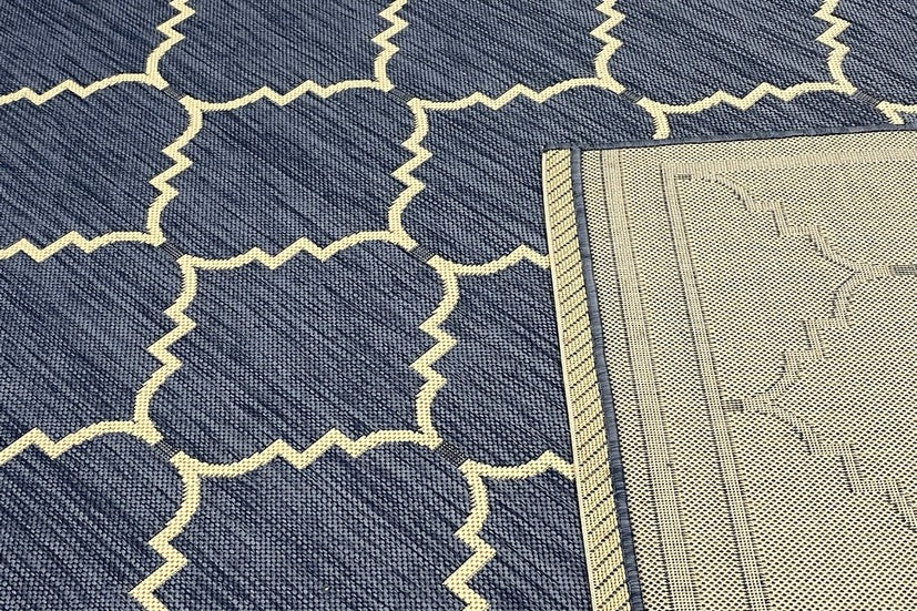 Thảm Sợi Ngắn - LE_SISAL_CY6889_BLUE_220X330