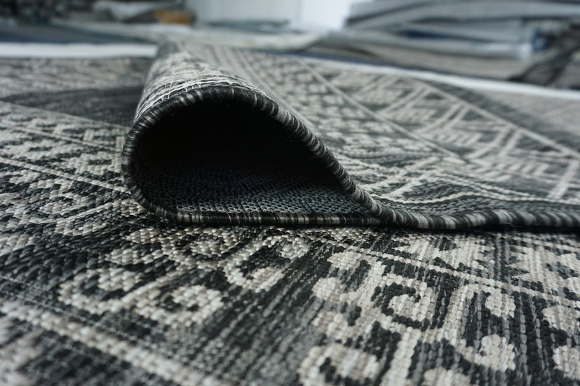 Thảm Sợi Ngắn - LE_SISAL_CY8484_BLBE_160X230