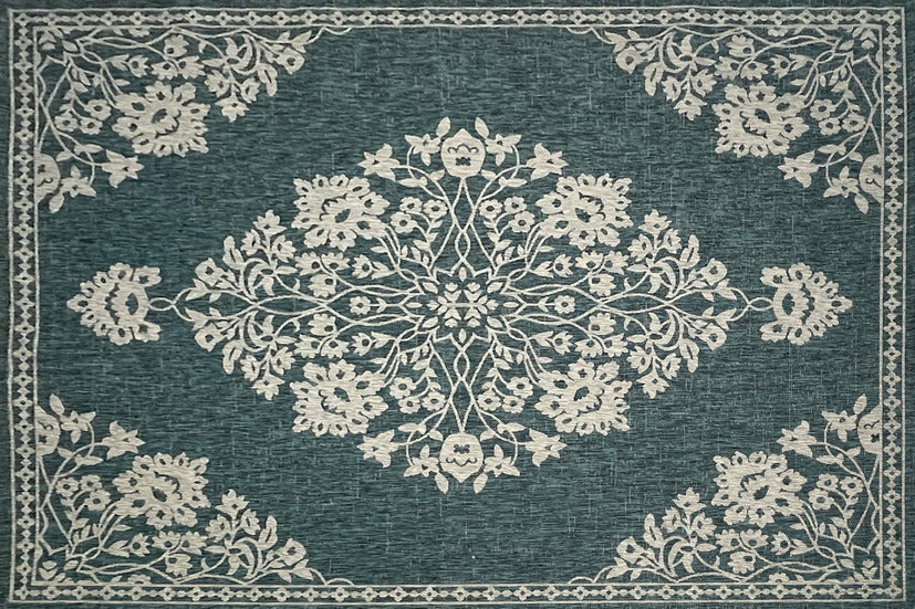 Thảm Sợi Ngắn - LE_SISAL_CYS8511_SBLUE_245X310