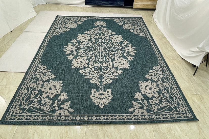 Thảm Sợi Ngắn - LE_SISAL_CYS8511_SBLUE_245X310