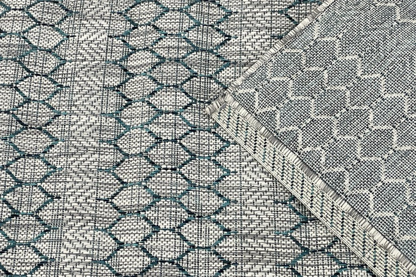 Thảm Sợi Ngắn - LE_SISAL_IE01_GREYGR_240X330