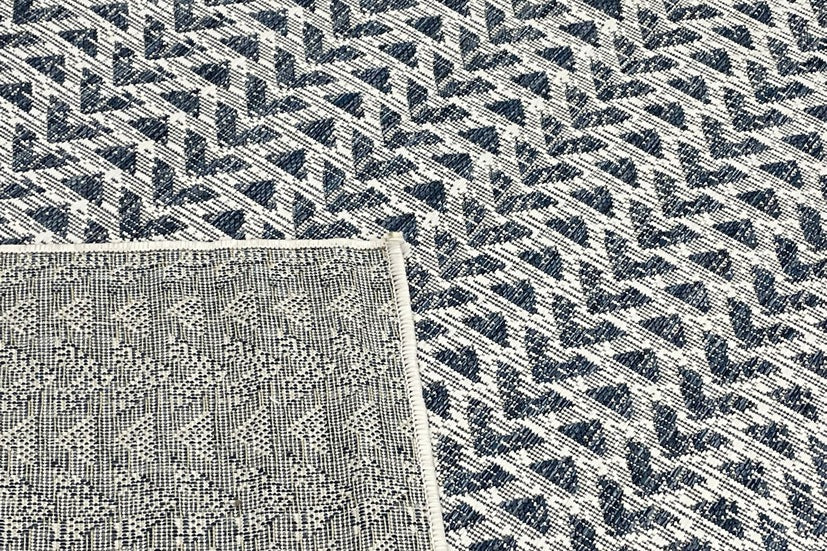 Thảm Lông Ngắn - LE_SISAL_JAKAR_WHITEBLUE_240X330