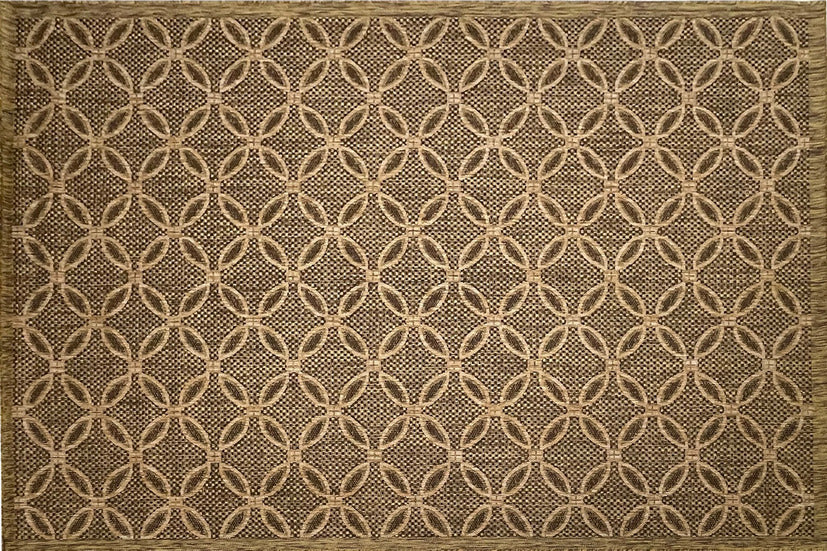 Thảm Lông Ngắn Cao Cấp - LE_SISAL_K3017A_GOLD_185X275