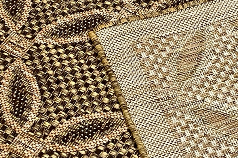 Thảm Lông Ngắn Cao Cấp - LE_SISAL_K3017A_GOLD_185X275