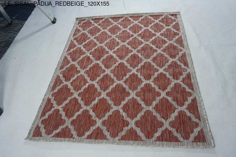 Thảm Sợi Ngắn - LE_SISAL_PADUA_REDBE_120X155