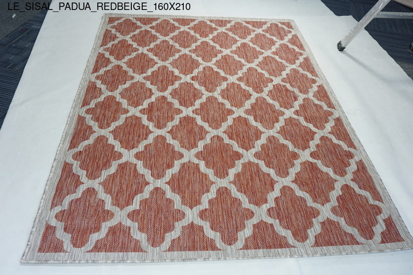 Thảm Sợi Ngắn - LE_SISAL_PADUA_REDBE_160X210