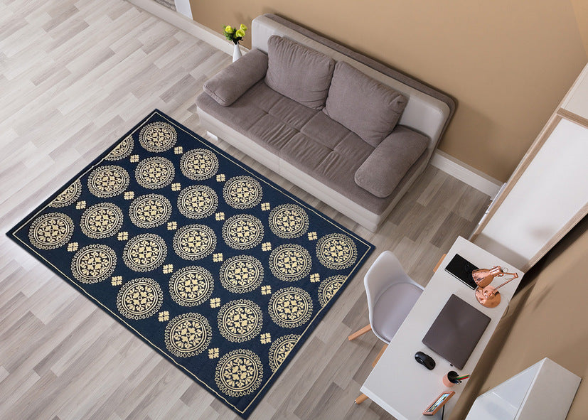Thảm Lông Ngắn Cao Cấp - LE_SISAL_RW286_BLUE_270X360